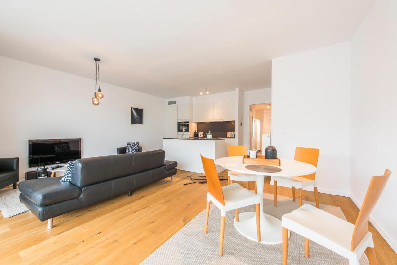 Modern Apartment With Terrace Near The Beach Ostend Luaran gambar